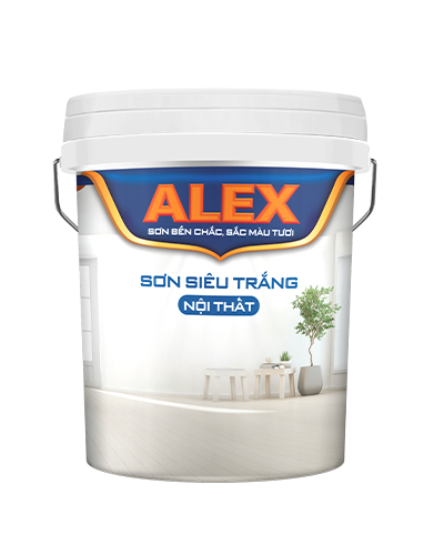 SƠN NỘI THẤT ALEX SIÊU TRẮNG