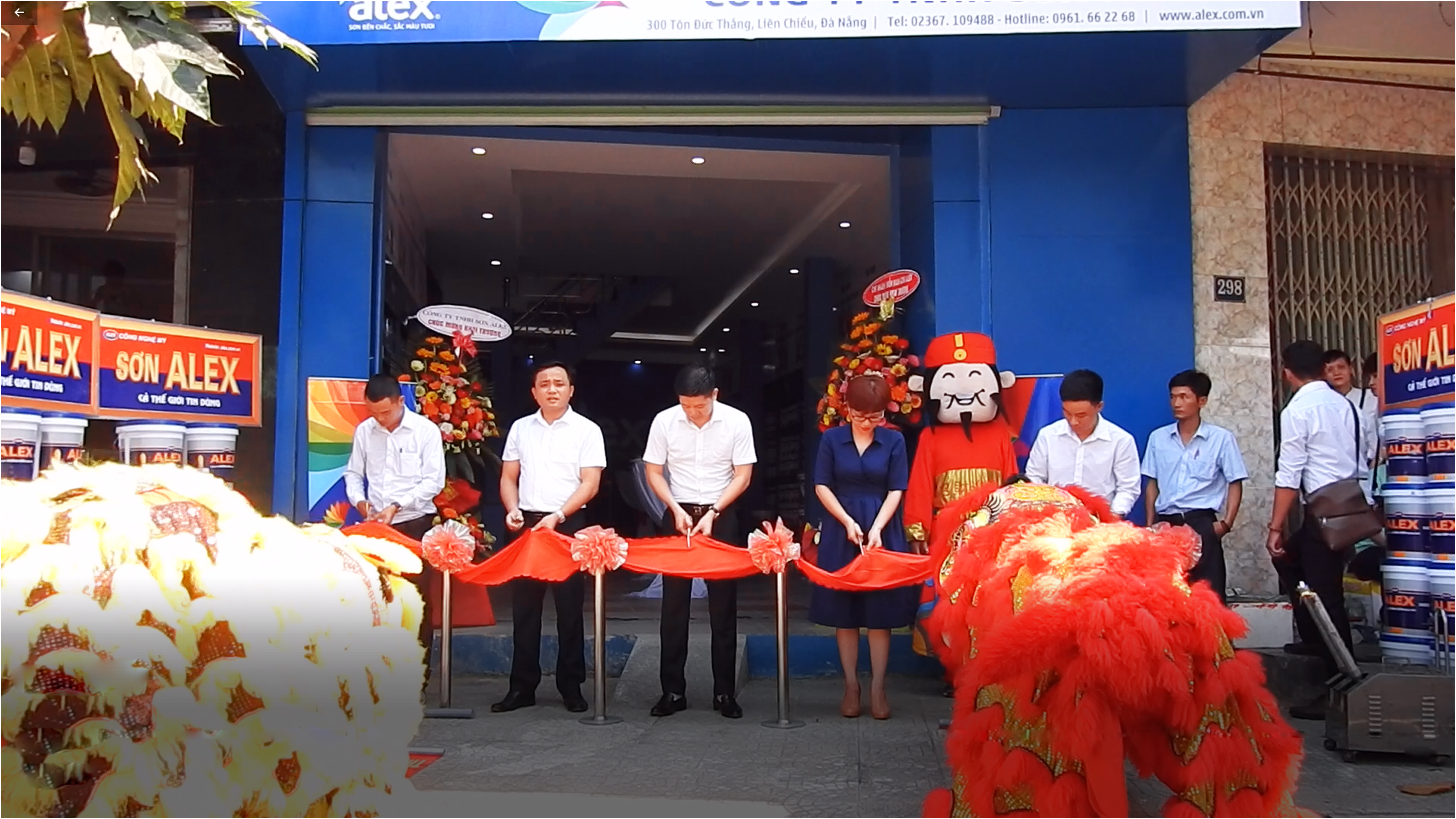 Sơn Alex tưng bừng khai trương chi nhánh Đà Nẵng