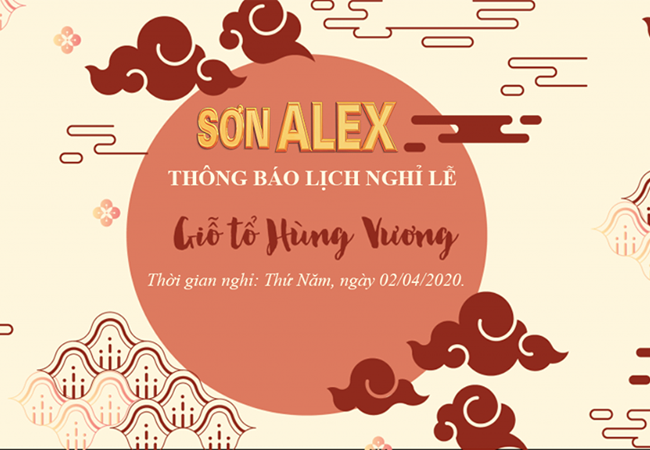 Thông báo lịch nghỉ giỗ tổ Hùng Vương