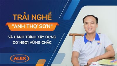 Trải nghề anh thợ sơn và hành trình xây dựng cơ ngơi vững chắc